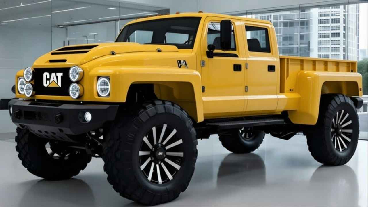 2026 Caterpillar Pickup Truck: Potencia robusta revelada con características inteligentes de última generación