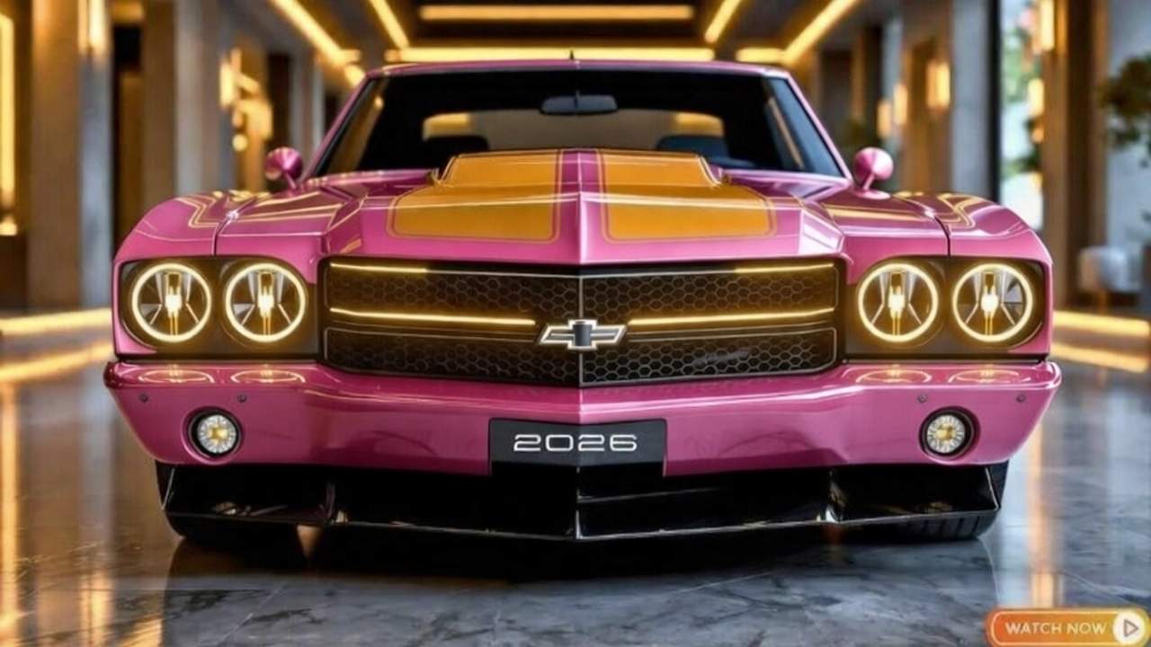 Chevrolet Chevelle SS 2026: El muscle car icónico regresa con potencia V8 y diseño clásico renovado