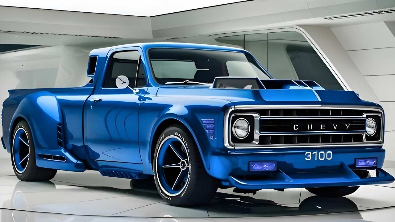 Chevy 3100 2026: Diseño Retro y Tecnología Moderna que Reviven la Leyenda de la Pickup Clásica